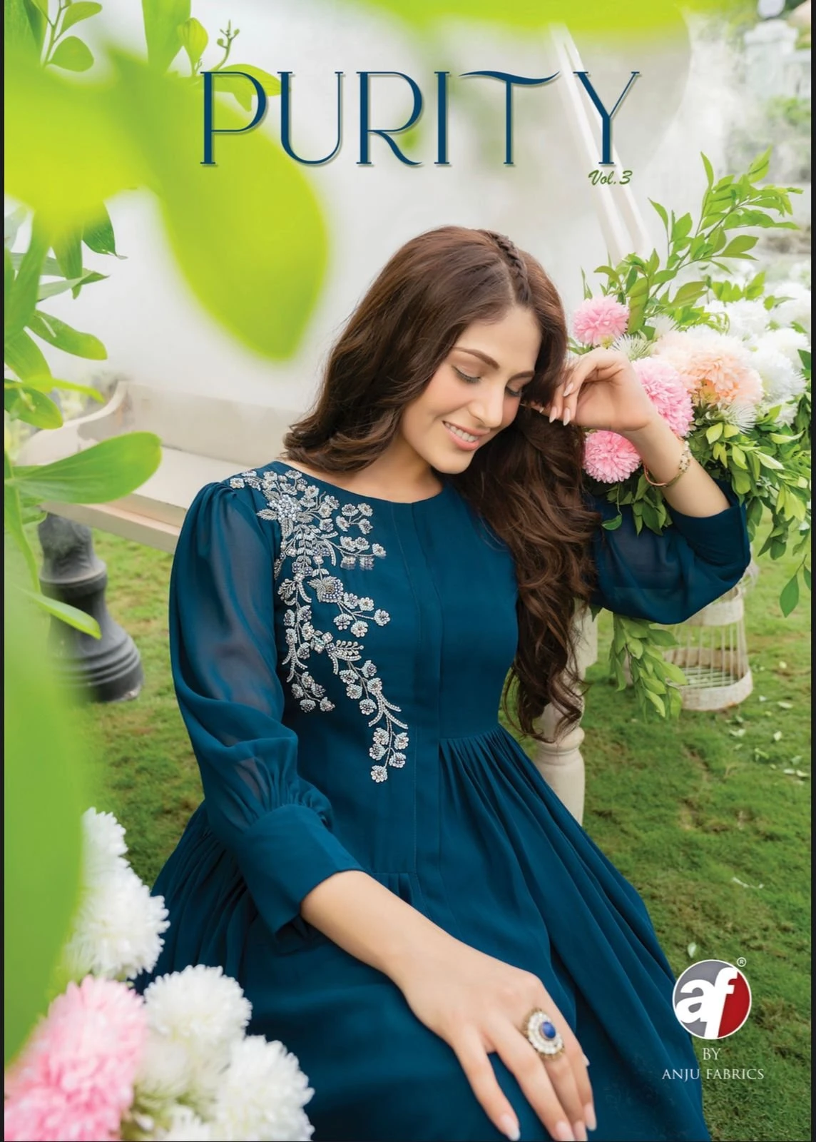 Anju Fabrics Purity Vol 3