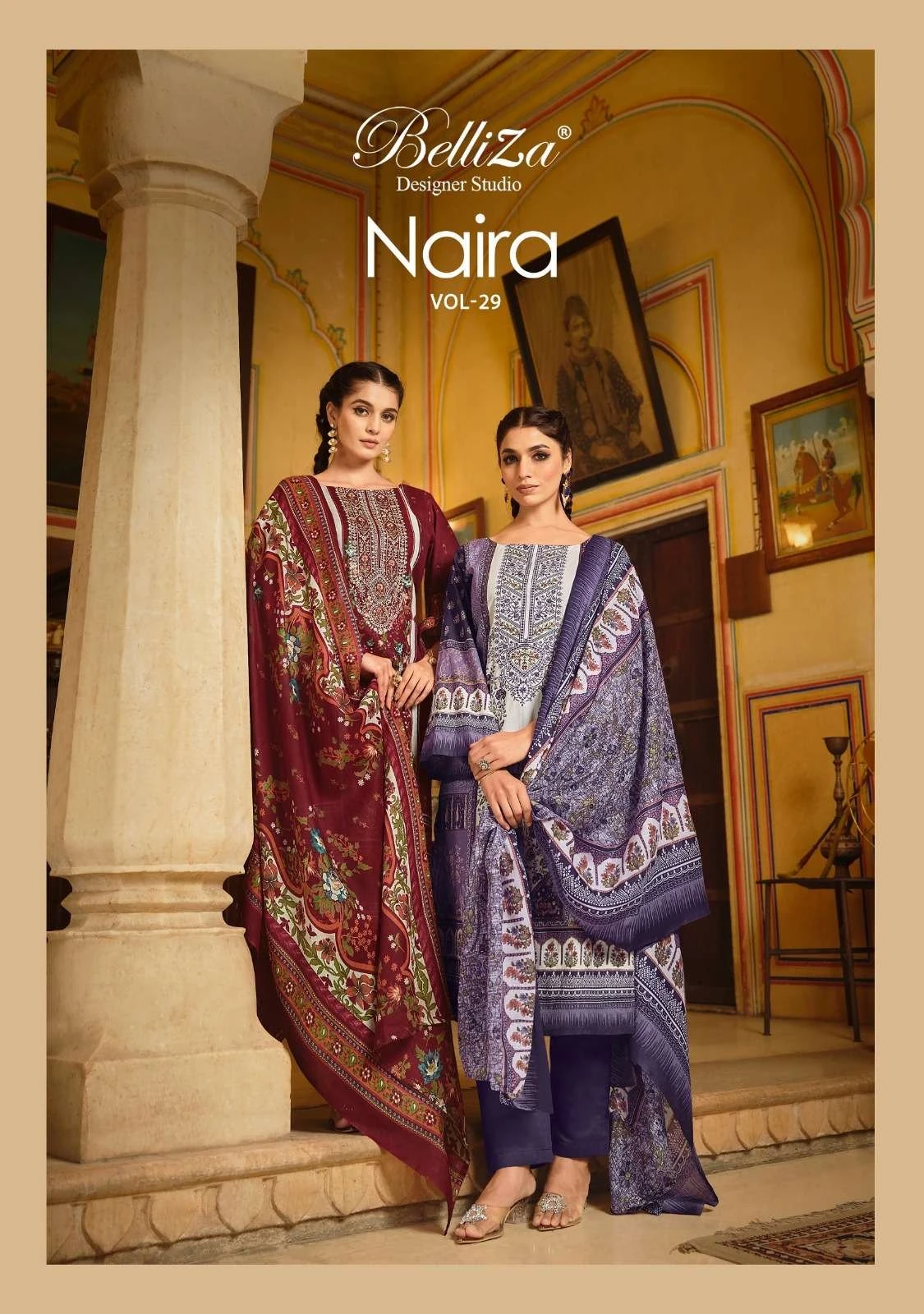 Belliza Designer Suits Naira Vol 29