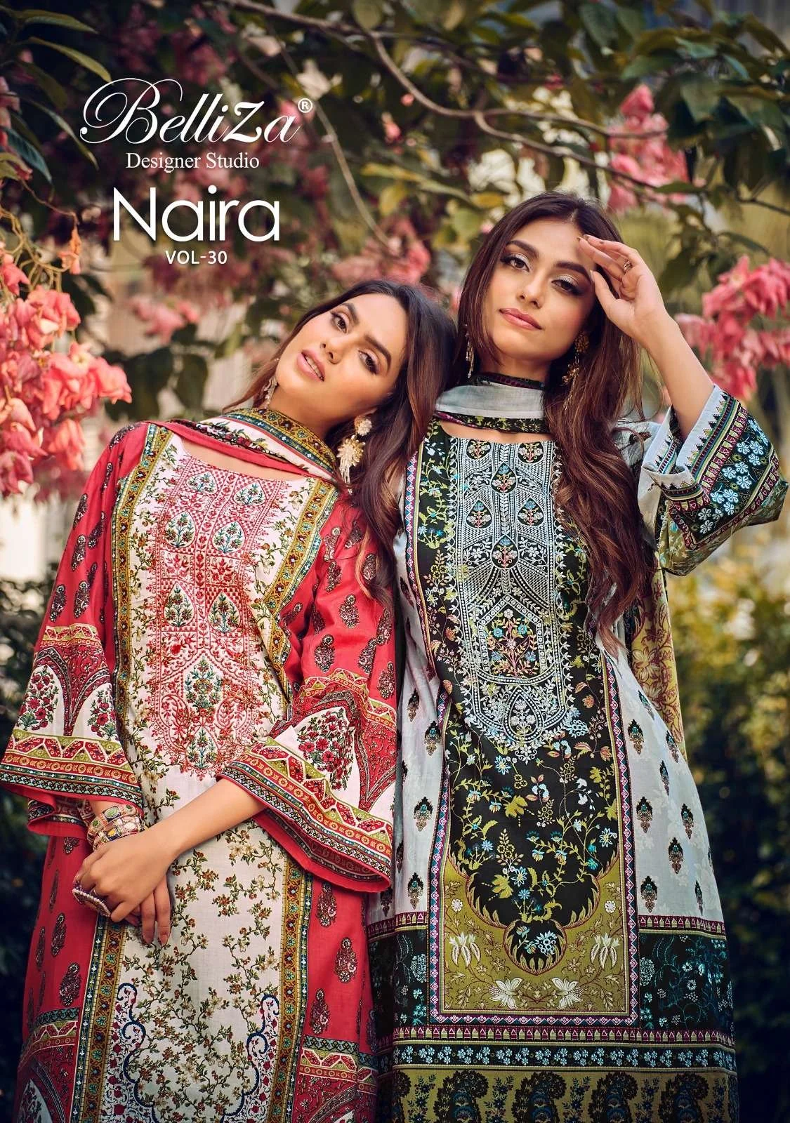 Belliza Designer Suits Naira Vol 30