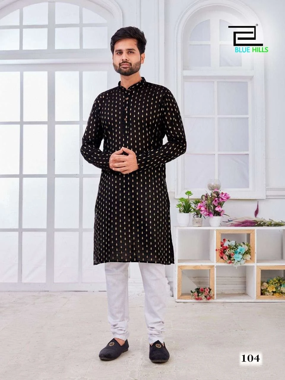 Blue Hills Mens Kurta