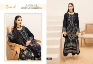 Cosmos Fashion Andaaz Luxury Lawn Collection