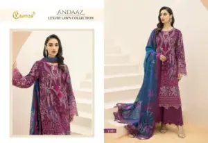 Cosmos Fashion Andaaz Luxury Lawn Collection