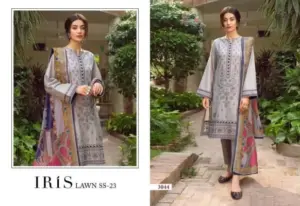 Iris Lawn Ss 23 Shree Fabs