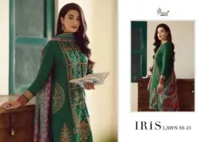 Iris Lawn Ss 23 Shree Fabs