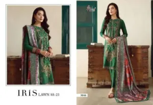 Iris Lawn Ss 23 Shree Fabs