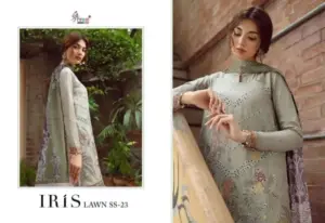 Iris Lawn Ss 23 Shree Fabs