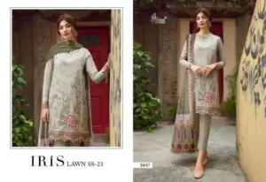 Iris Lawn Ss 23 Shree Fabs