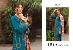 Iris Lawn Ss 23 Shree Fabs