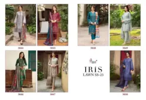 Iris Lawn Ss 23 Shree Fabs