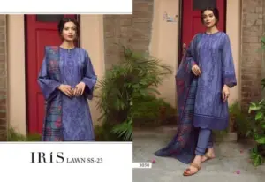 Iris Lawn Ss 23 Shree Fabs