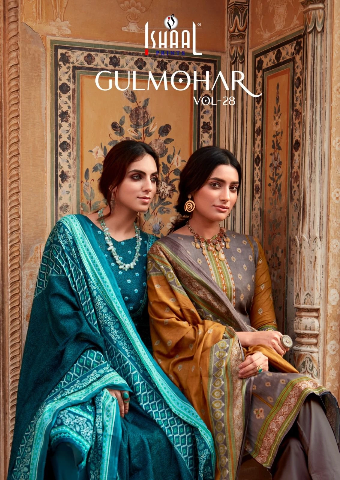 Ishaal Prints Gulmohar Vol 28