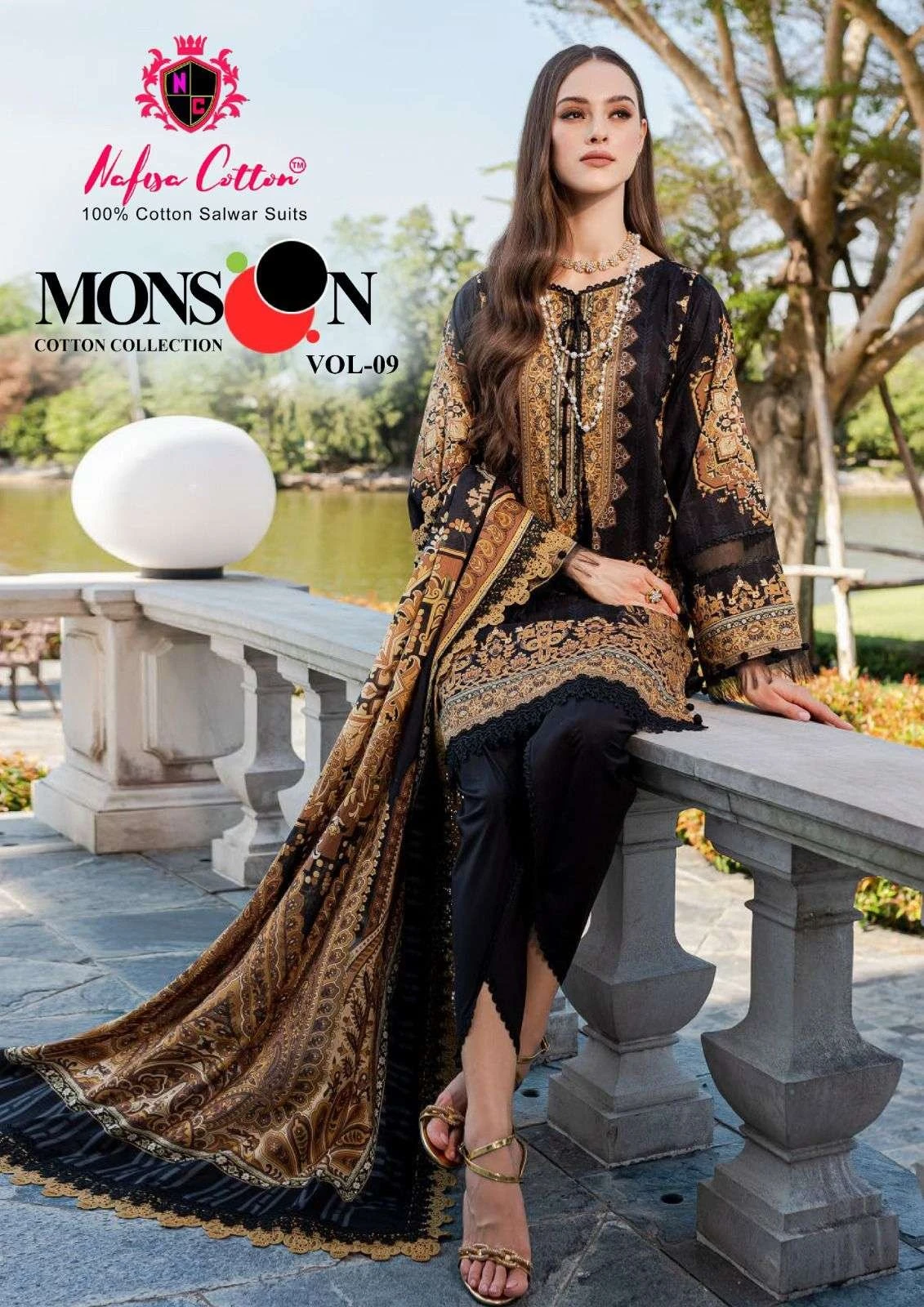 Nafisa Monsoon Cotton Collection Vol 9