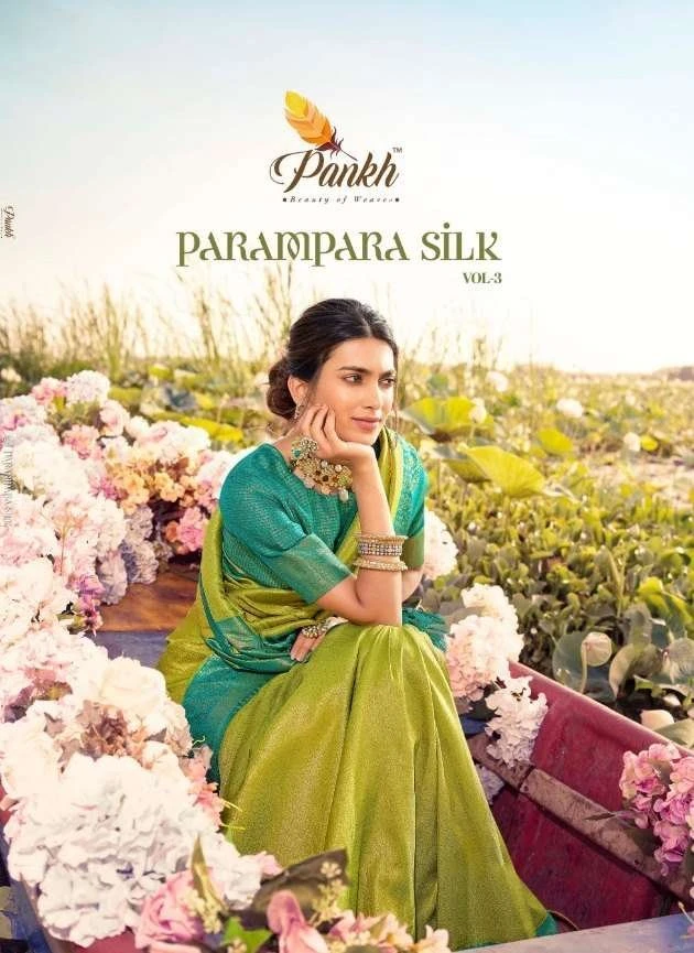 Pink Lotus Pankh Parampara Silk Vol 3