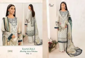 Rangrez Luxury Lawn Vol 2 Shree Fabs