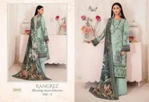 Rangrez Luxury Lawn Vol 2 Shree Fabs