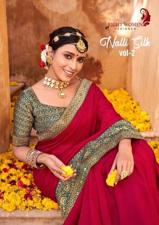 Right Women Nalli Silk Vol 2