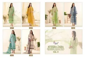 Shree Fab Ayesha Zara Premium Collection Vol 9