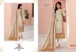 Shree Fabs Bin Saeed Lawn Collection Nx