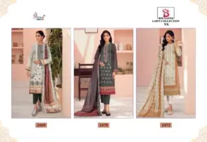 Shree Fabs Bin Saeed Lawn Collection Nx