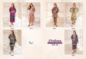 Shree Fabs Firdous Exclusive Collection Vol 24