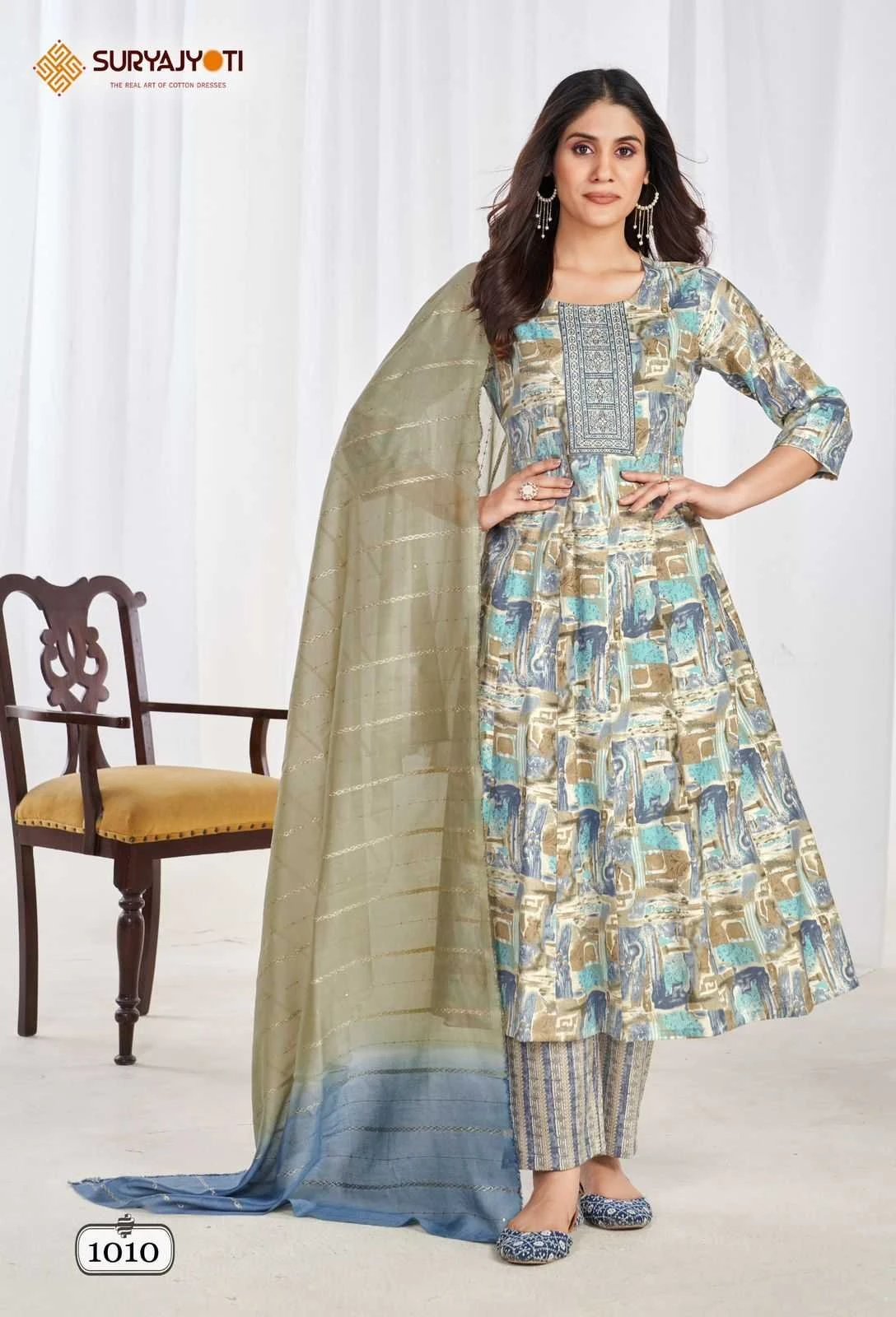 Suryajyoti Cotton Anarkali Special Vol 1