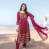 Wanna Ivory Readymade 3 Pcs Kurti Pant And Dupatta