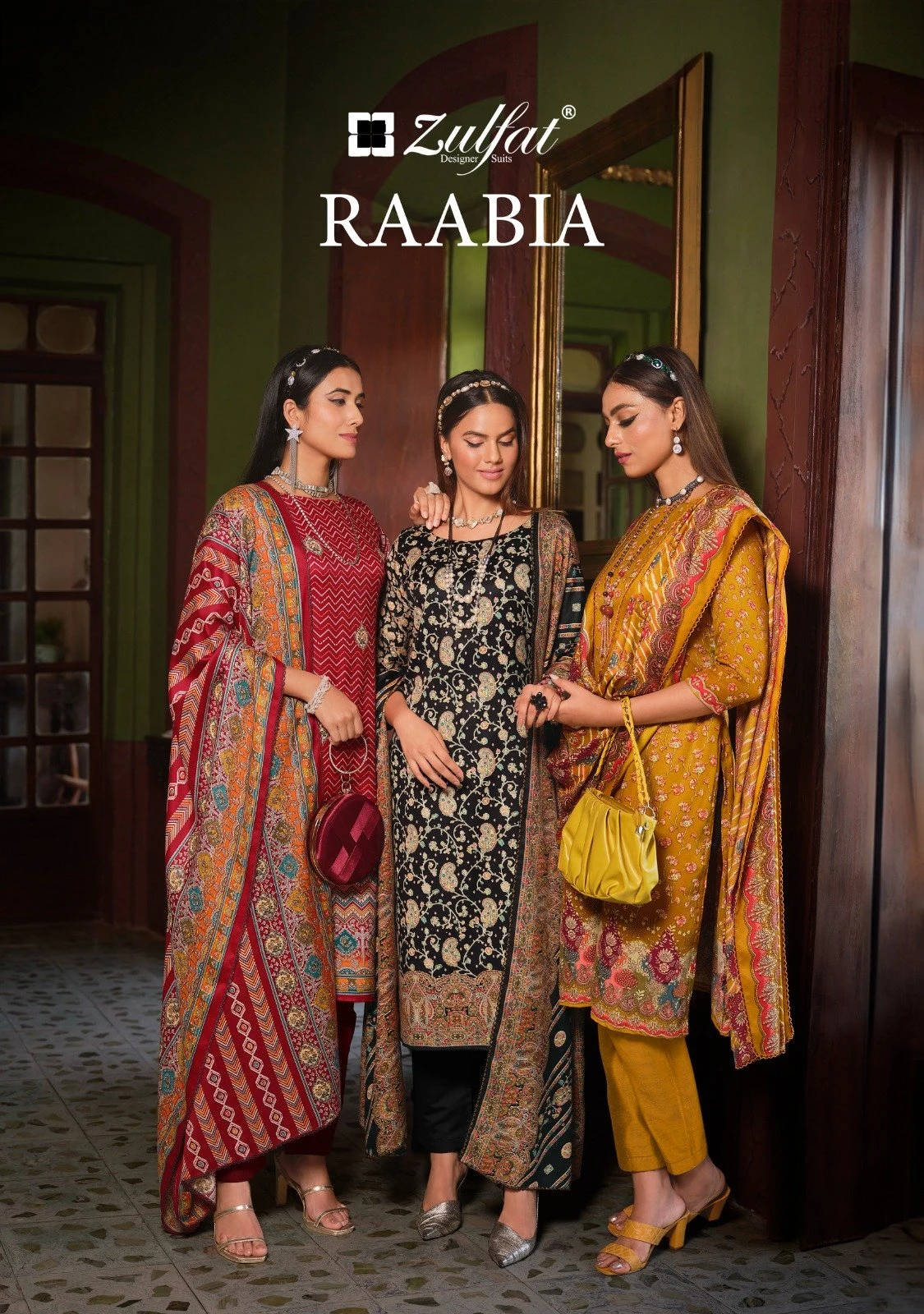 Zulfat Designer Suits Raabia