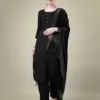 Black Fully Stitched Cotton Blend Kurti Pant Dupatta Design No 1111