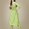 Parrot Fully Stitched Rayon 14 Kgs (Liva Approved) Kurti Pant Design No 1023