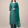 Rama Fully Stitched Rayon Kurti Pant Dupatta Design No 1137