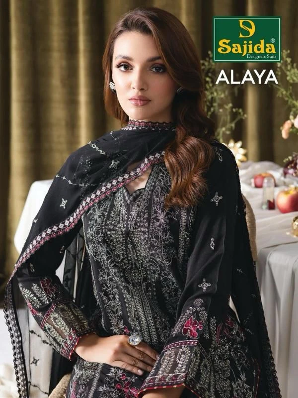 SAJIDA DESIGNERS SUIT ALAYA-VOL-1