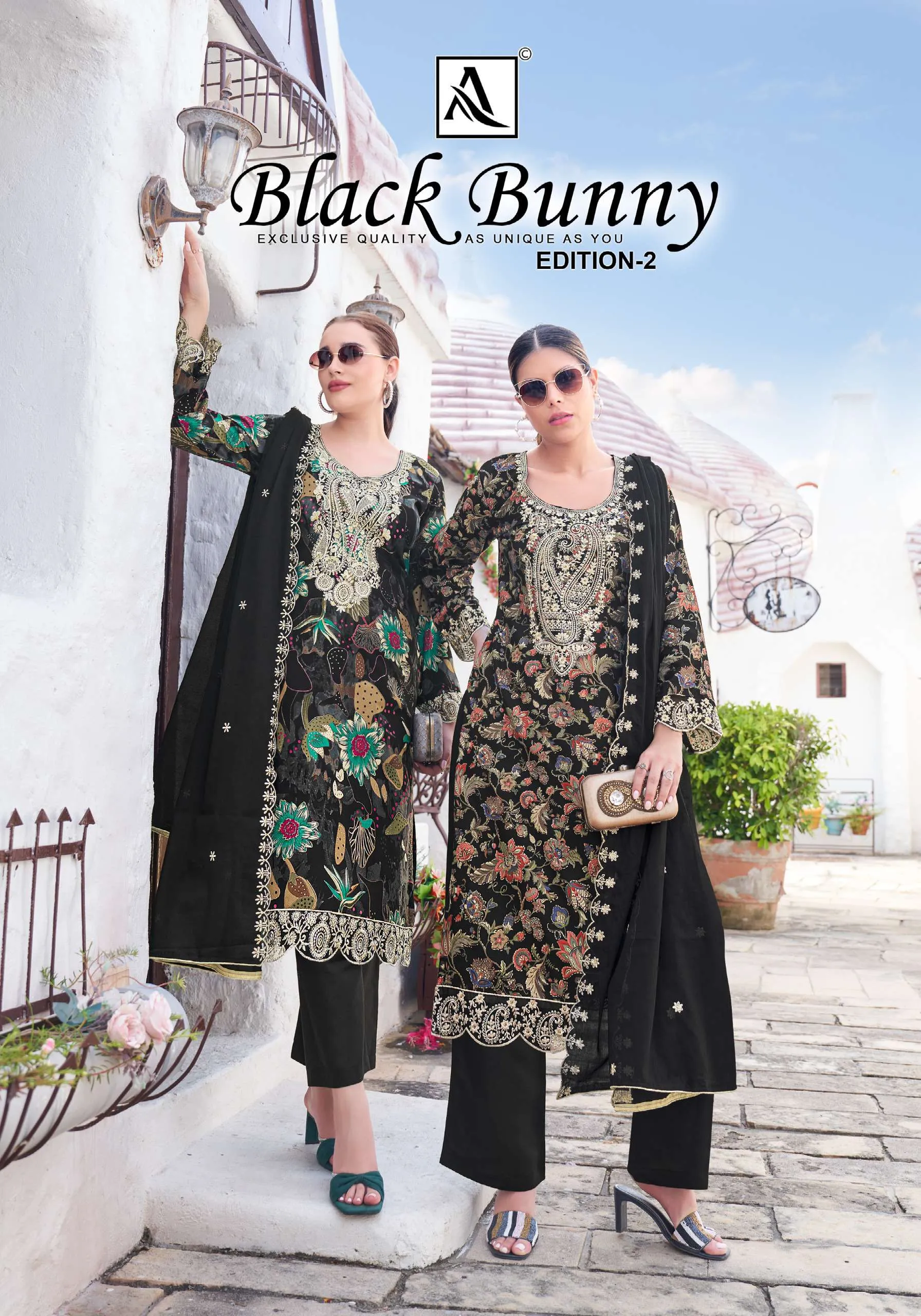 Alok Suits Black Bunny Vol 2