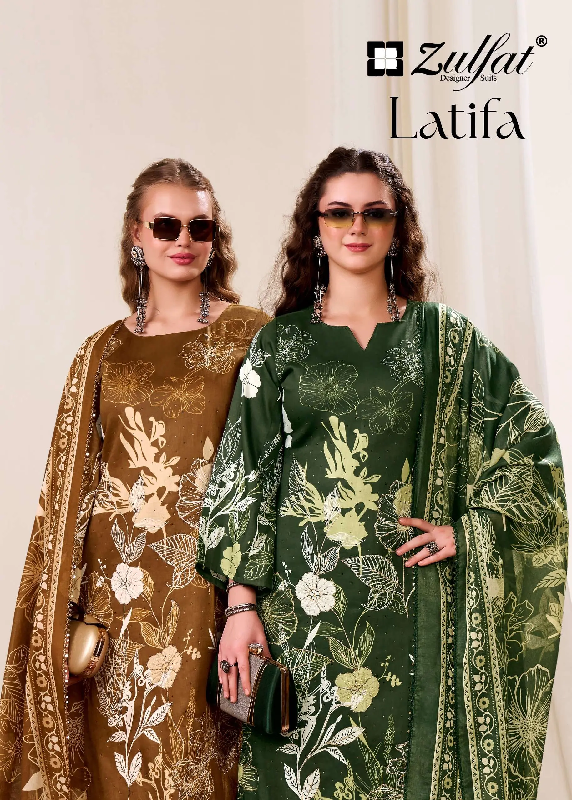 Zulfat Designer Suits Latifa