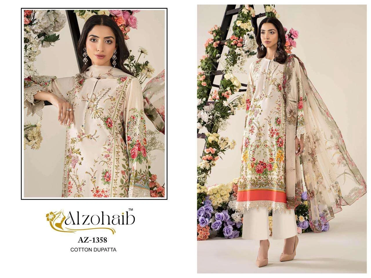Al Zohaib Design No – 1358-1359-1363-1364