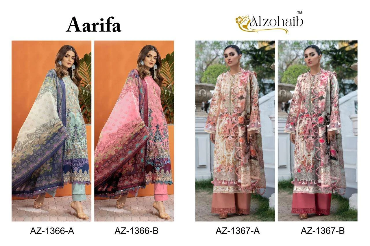 Al Zohaib Design No – 1366 Ab – 1367 Ab