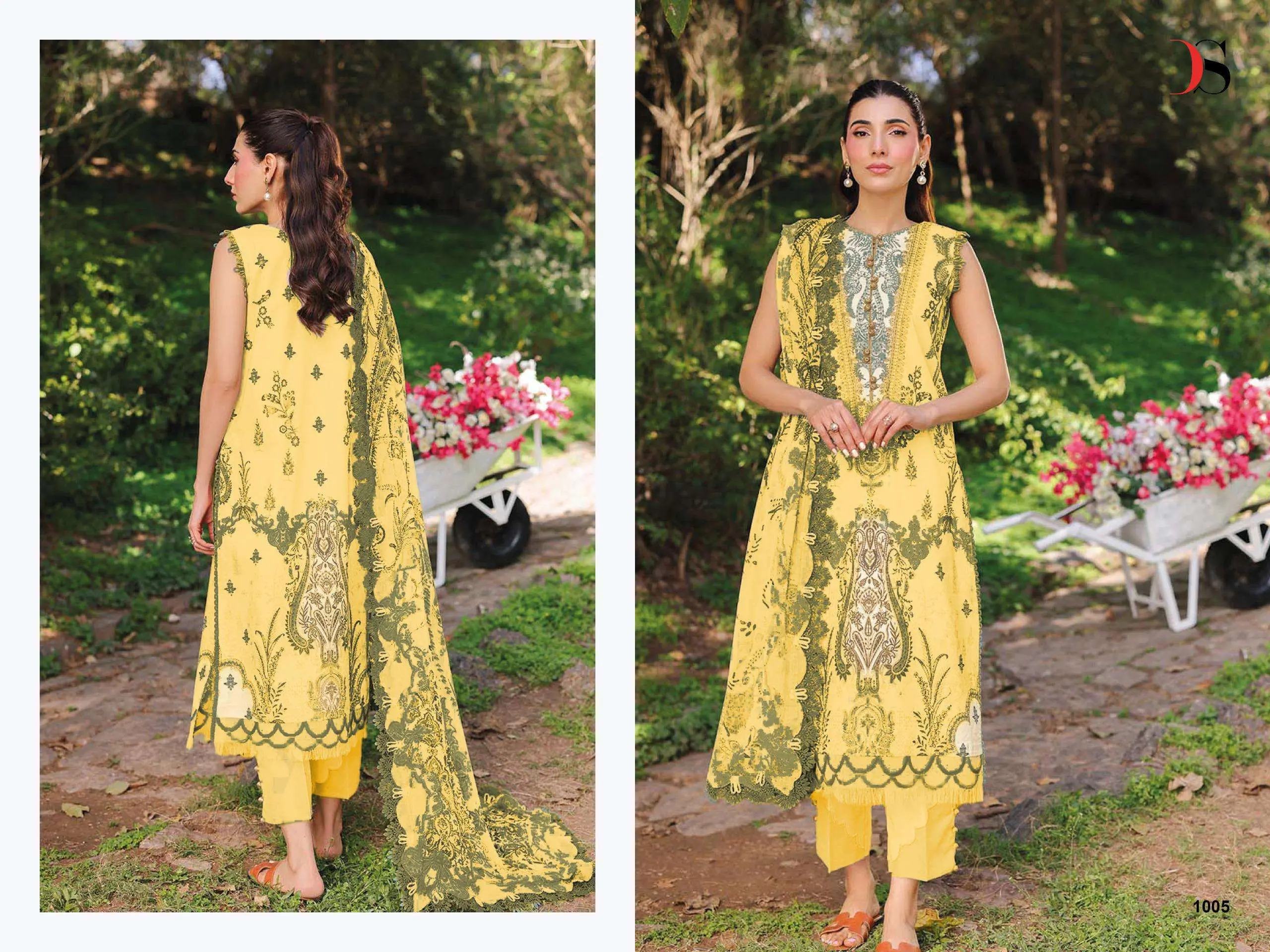Deepsy Suits Jade Bliss Lawn 25 Vol 2