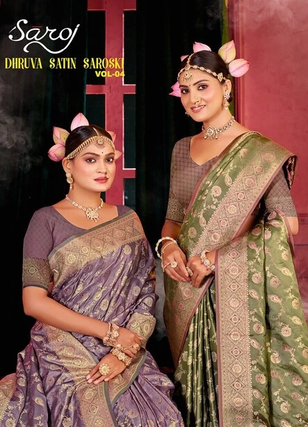 Saroj Dhruva Satin Saroski Vol 4