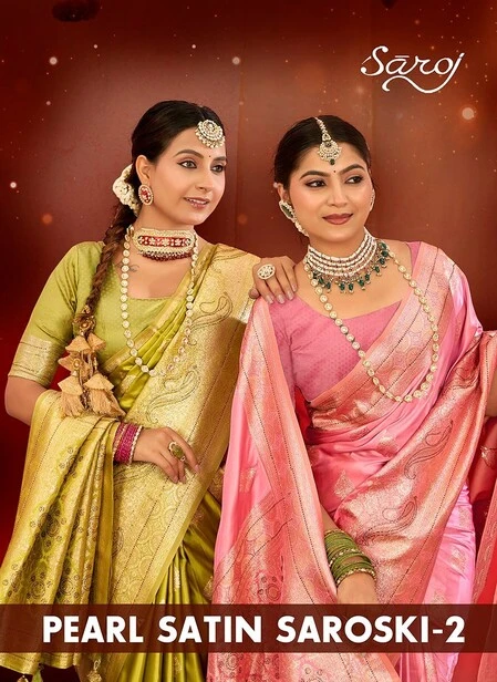 Saroj Pearl Satin Saroski Vol 2