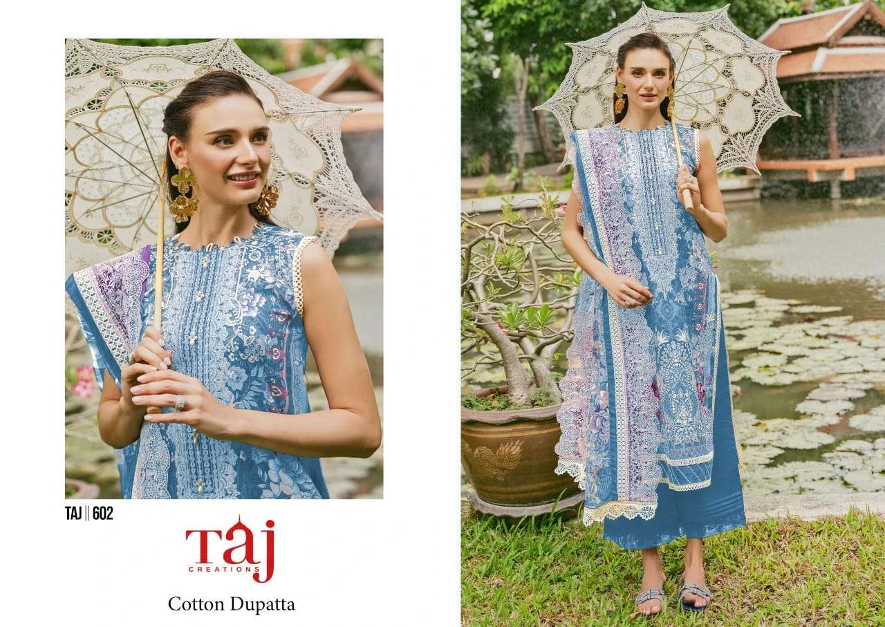 Taj Creations Design No – 601-602