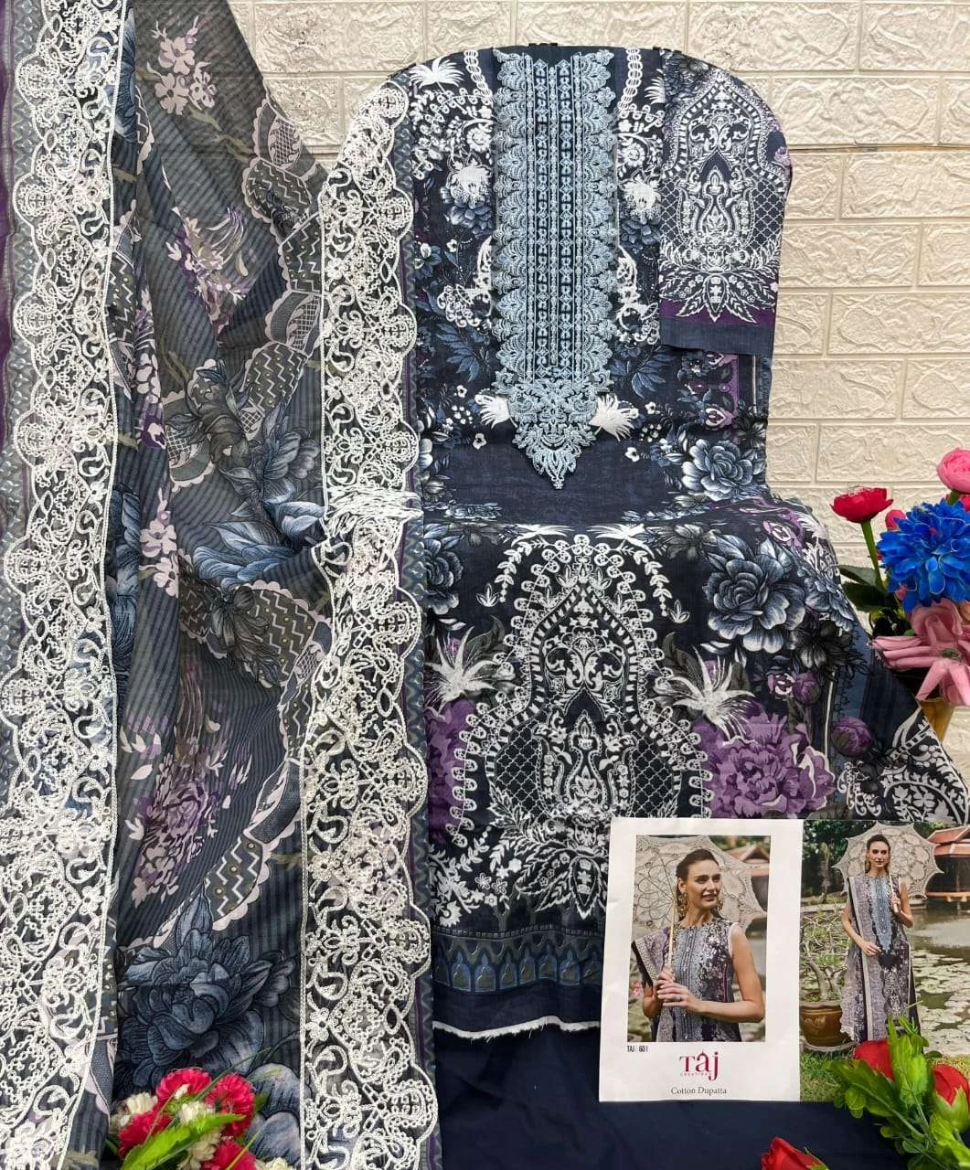 Taj Creations Design No – 601-602