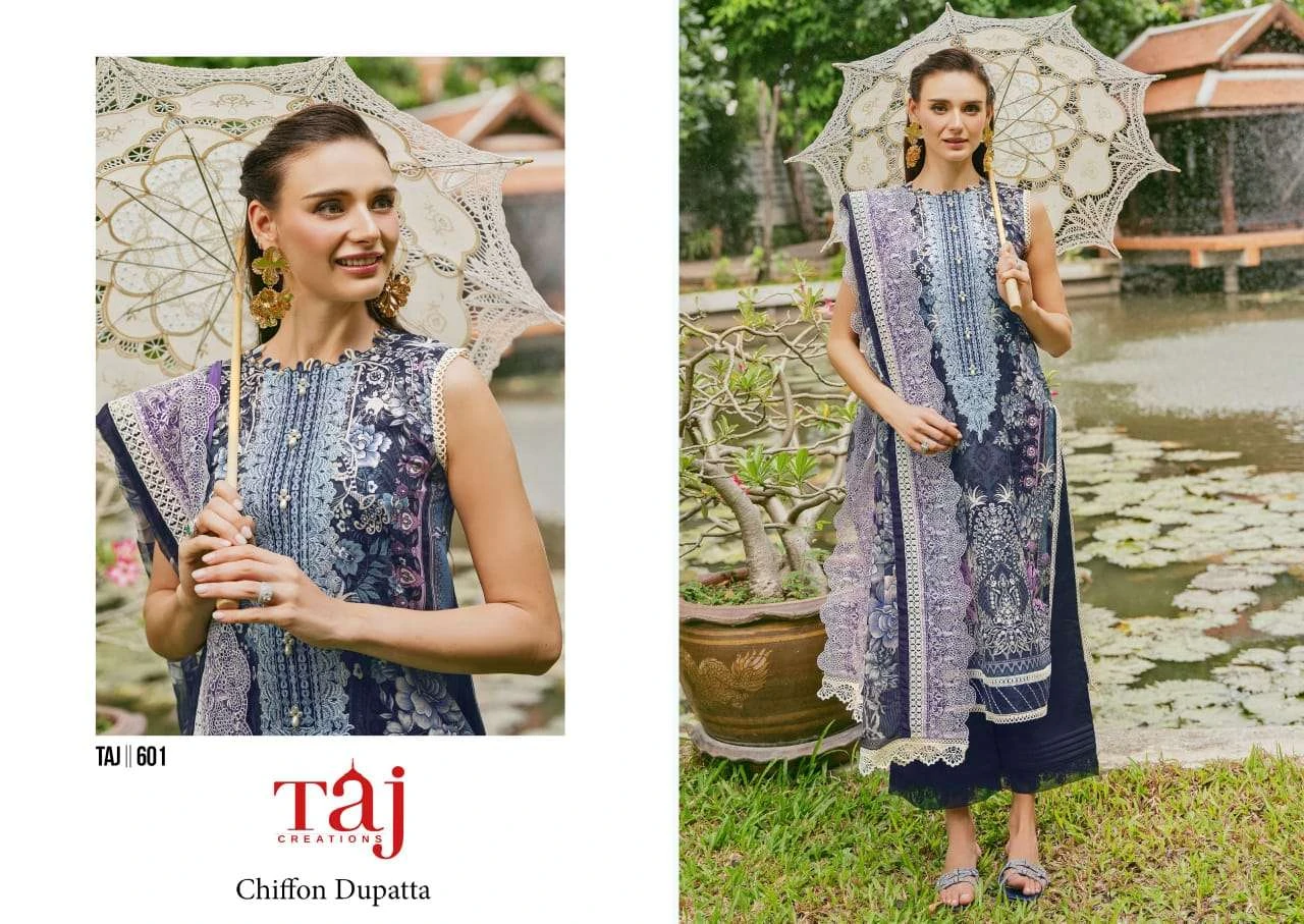 Taj Creations Design No – 601-602