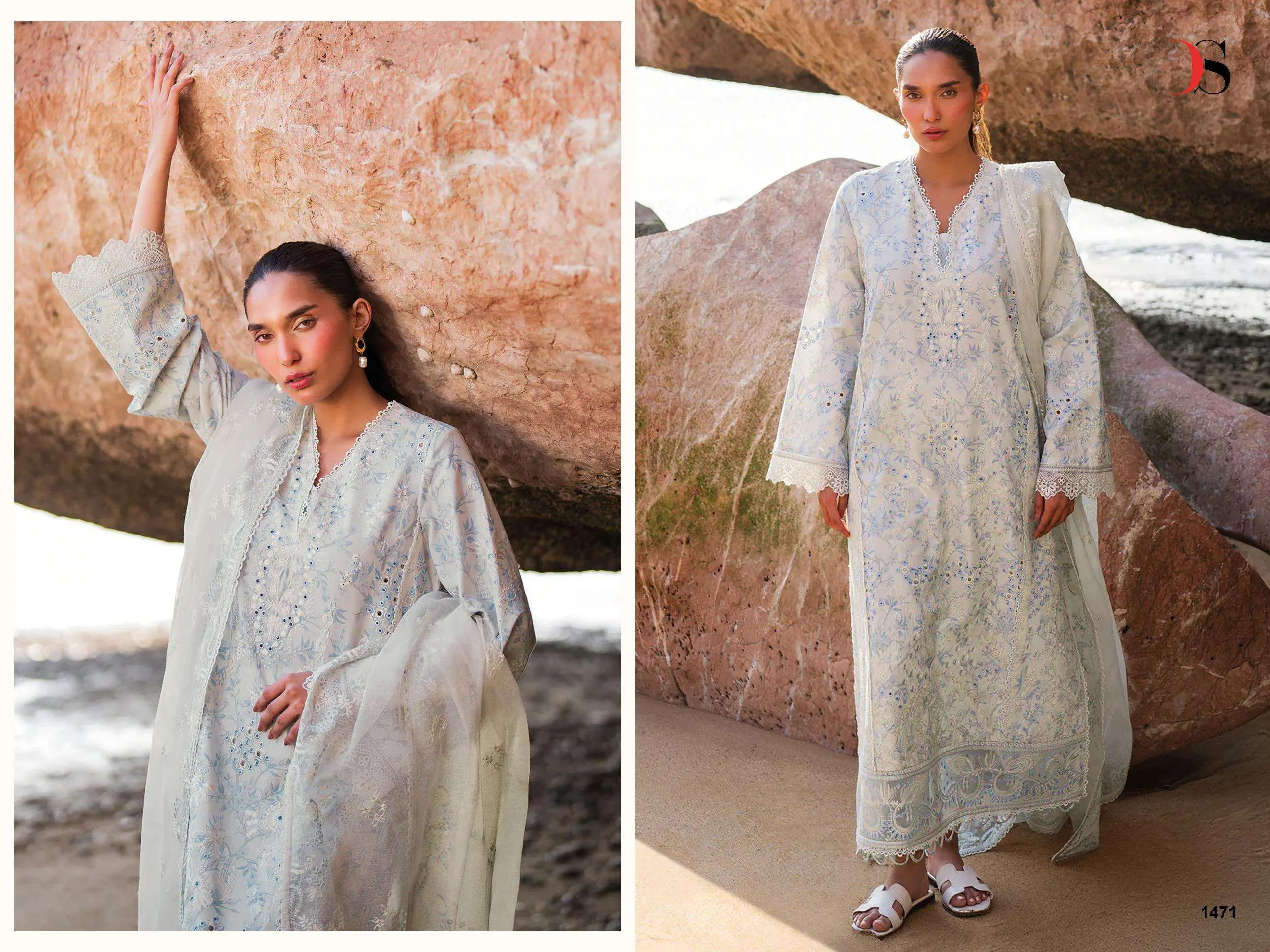 Deepsy Suits Afrozeh Viscose Pashmina Collection - Image 2