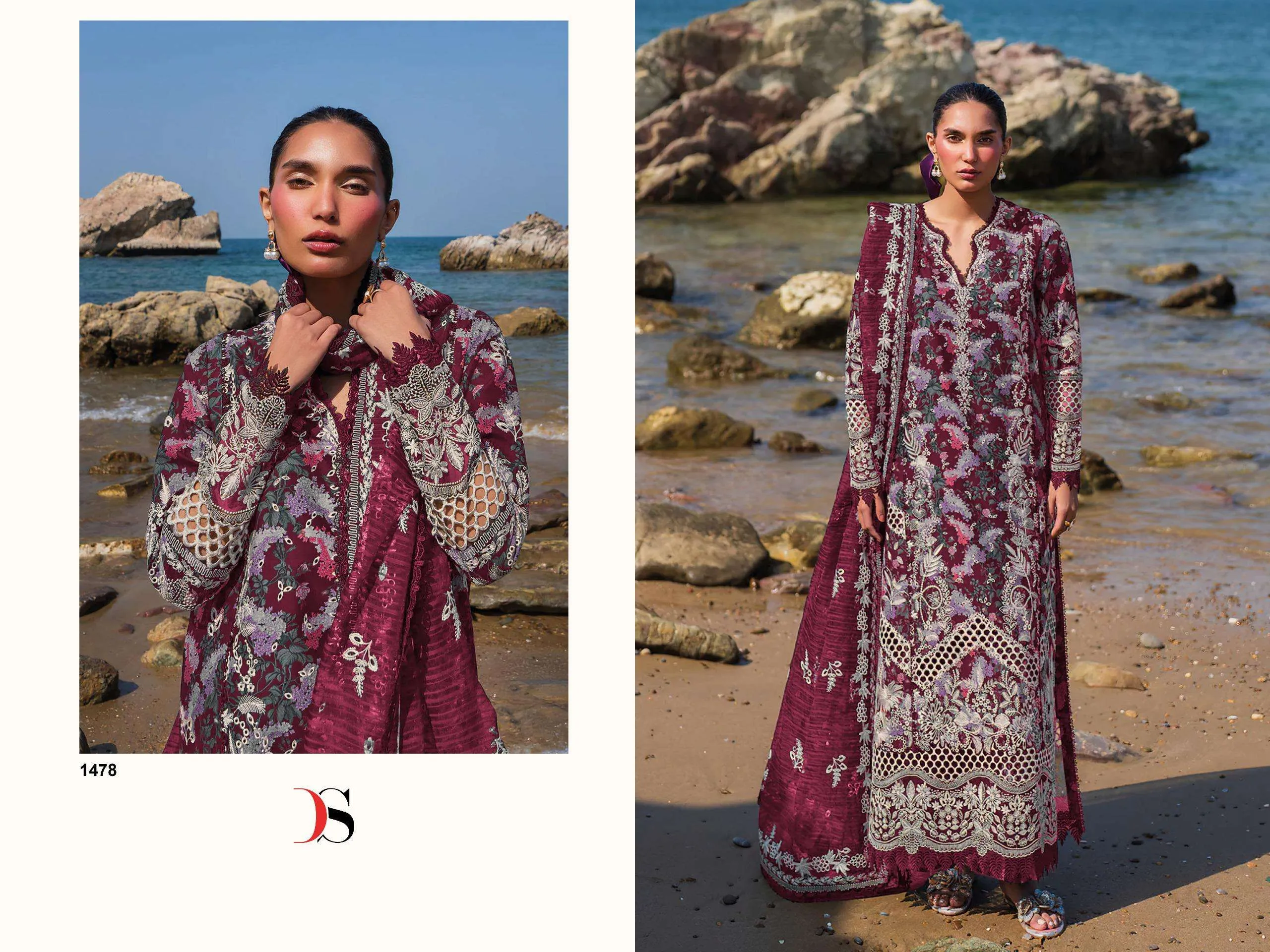 Deepsy Suits Afrozeh Viscose Pashmina Collection - Image 9