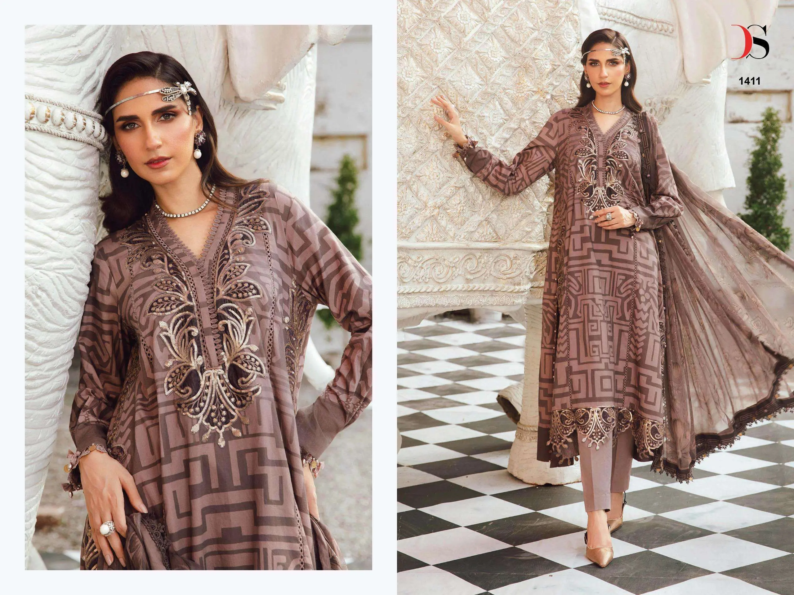 Deepsy Suits Maria B M Prints 25 Vol 5 - Image 2