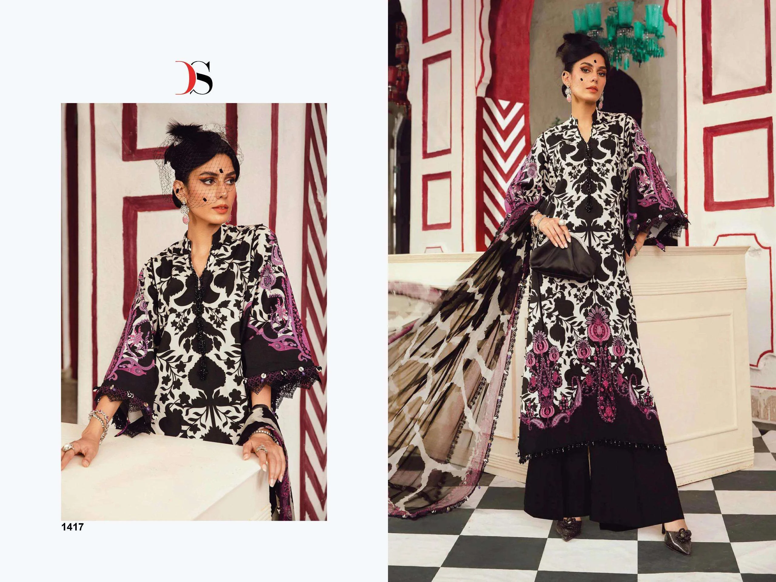 Deepsy Suits Maria B M Prints 25 Vol 5 - Image 6