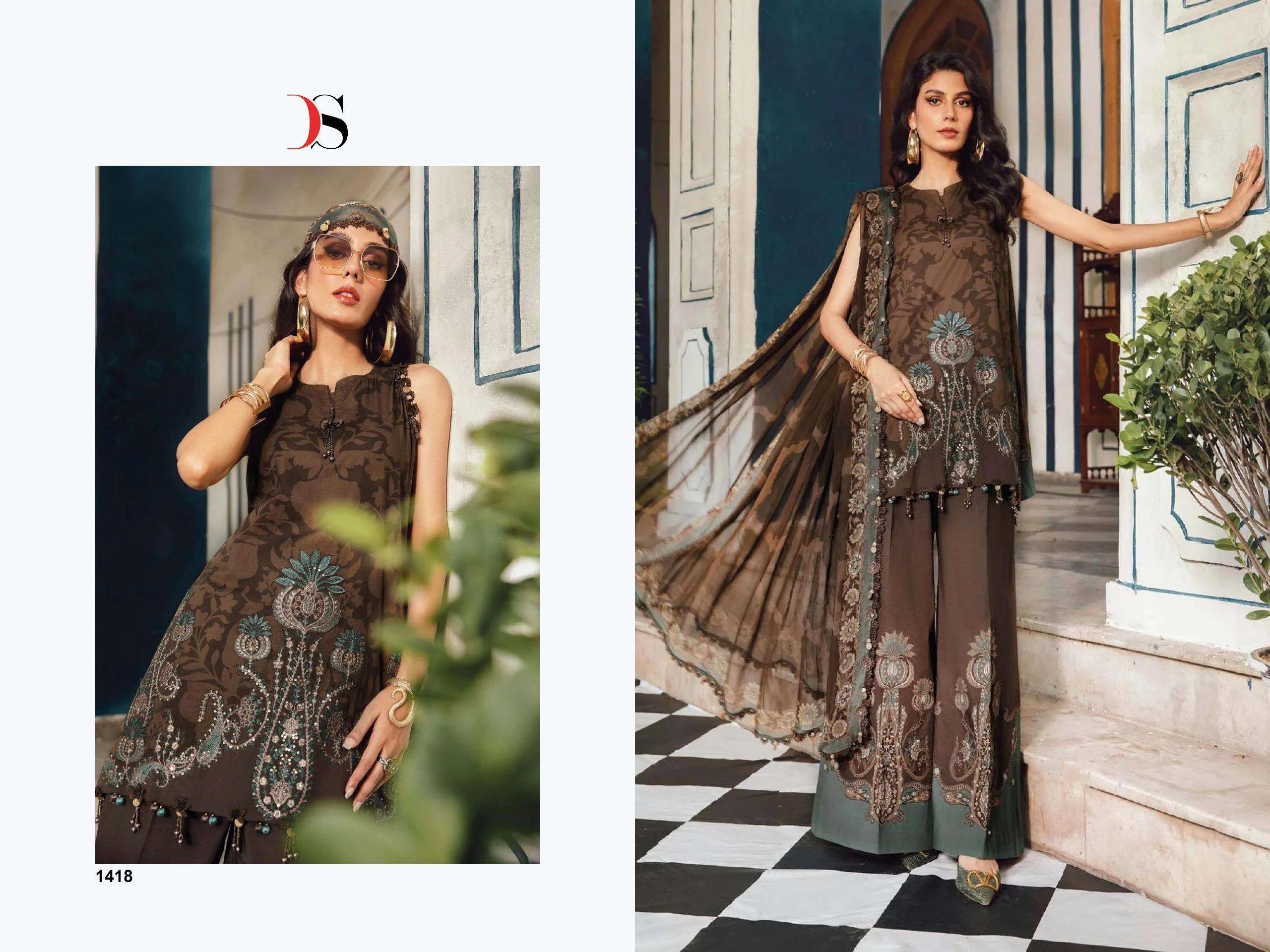 Deepsy Suits Maria B M Prints 25 Vol 5 - Image 8