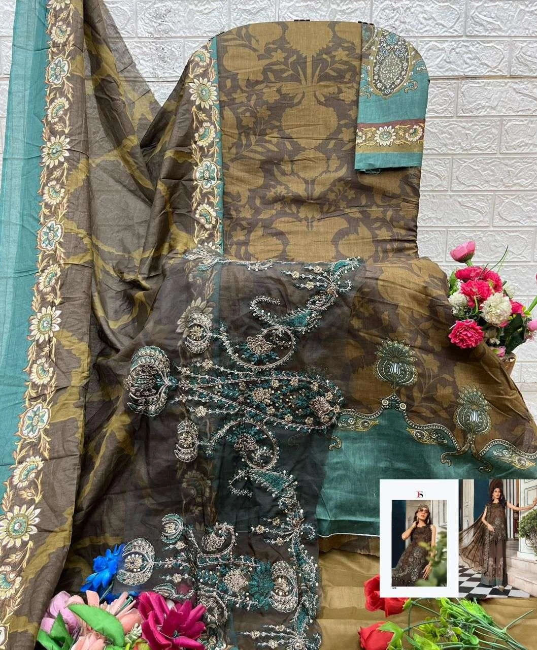 Deepsy Suits Maria B M Prints 25 Vol 5 - Image 9