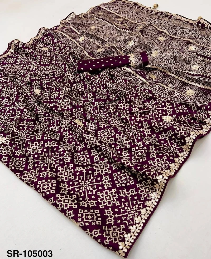 Rajyog Sitara Gotapatti Work