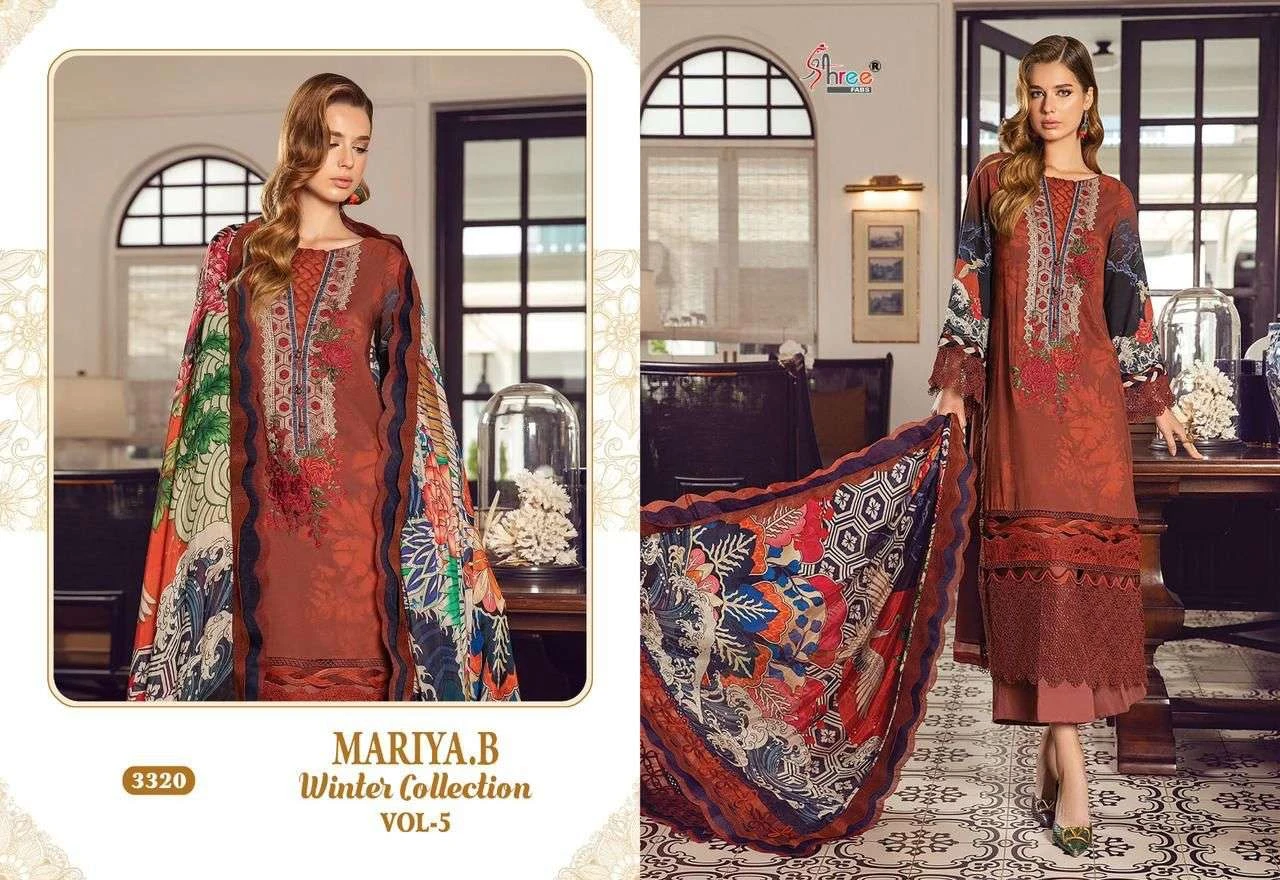 Shree Fab Maria B Winter Collection Vol 5 - Image 3