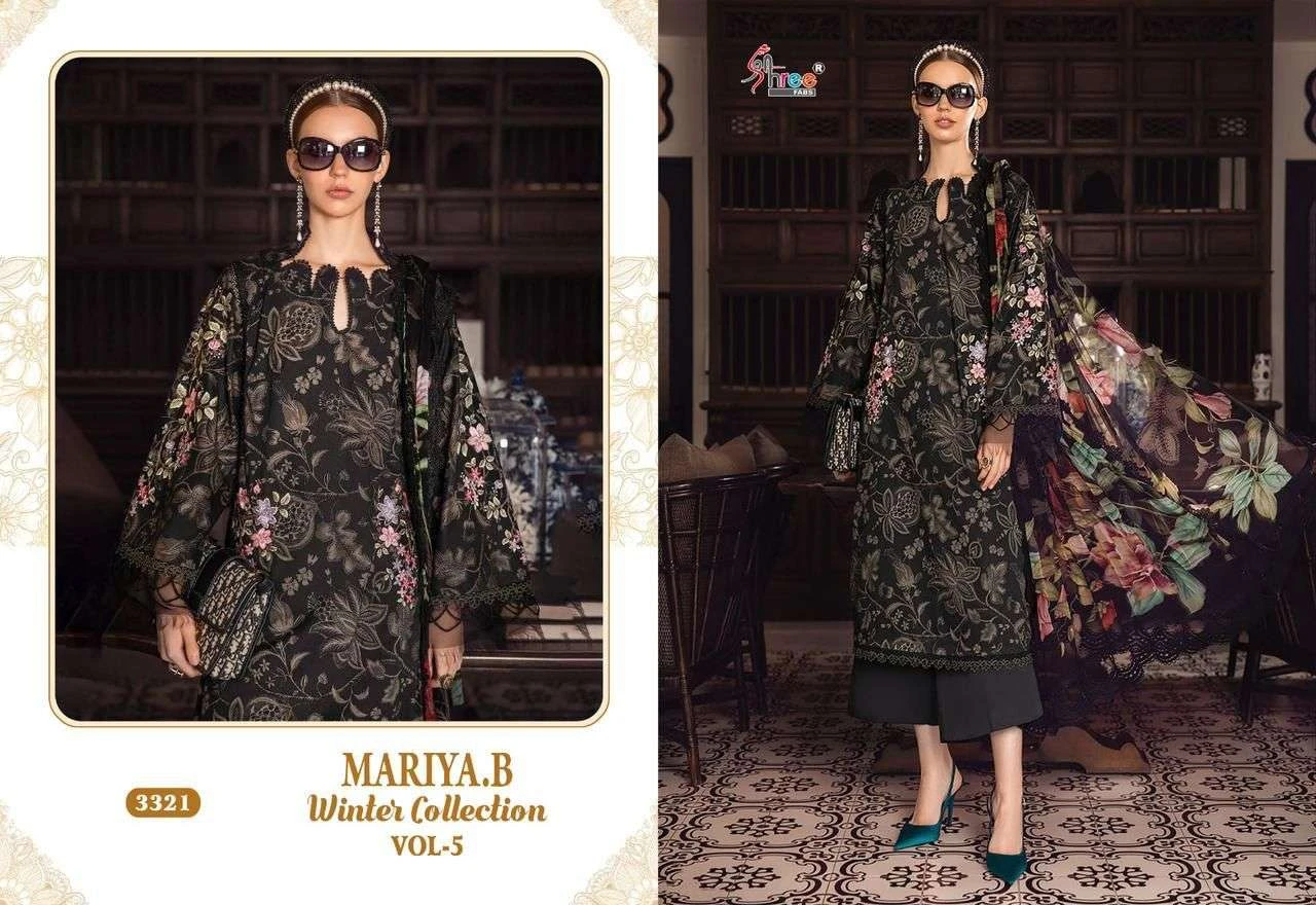Shree Fab Maria B Winter Collection Vol 5 - Image 5